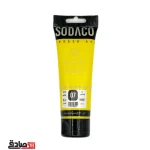 اکریلیک زرد لیمویی تیوبی ۷۵ میل سوداکو ۰۷