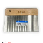 لیسه ضد زنگ دسته چوبی دکور 22 سانتی