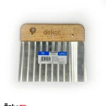 لیسه ضد زنگ دسته چوبی دکور 17 سانتی