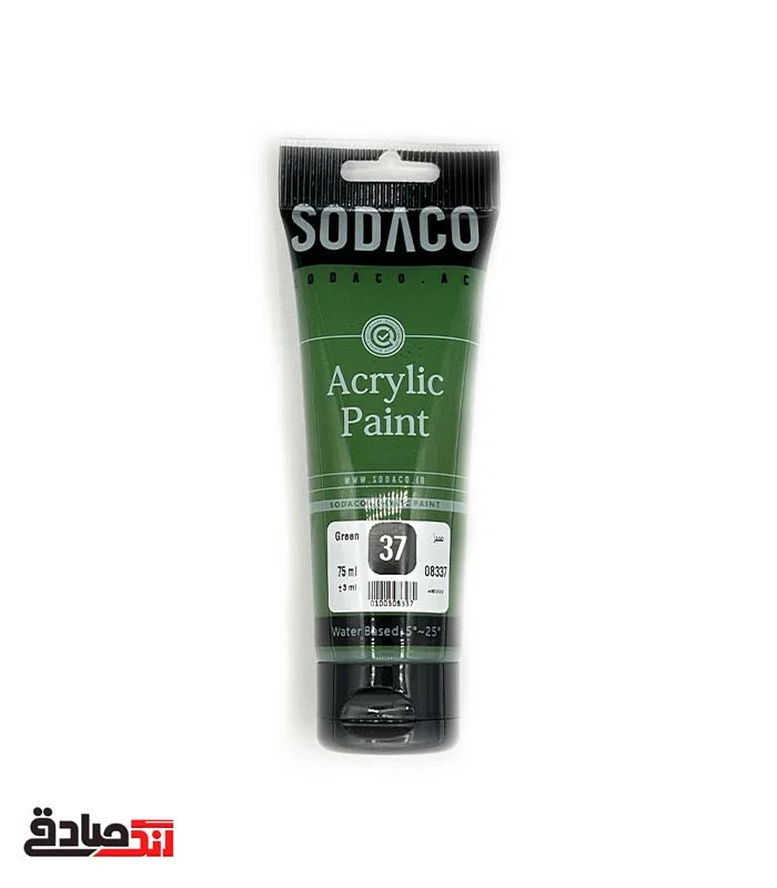 sabz 37 اکریلیک سبز تیوبی ۷۵ میل سوداکو 37 - Image 1
