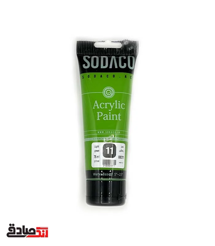 sabz roshan 11 اکریلیک سبز روشن تیوبی ۷۵ میل سوداکو 11 - Image 1