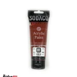 اکریلیک زرشکی تیوبی ۷۵ میل سوداکو 01