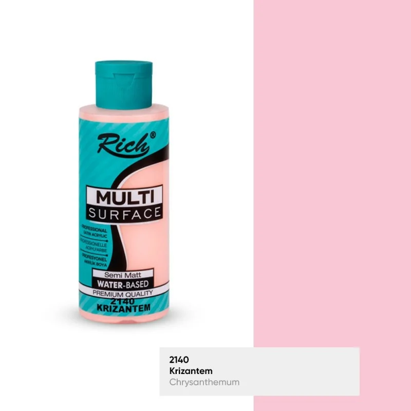 rich-multi-surface-2140-krizantem-akrilik-boya-120cc رنگ مولتی سورفیس ریچ کد 2140 - Image 1