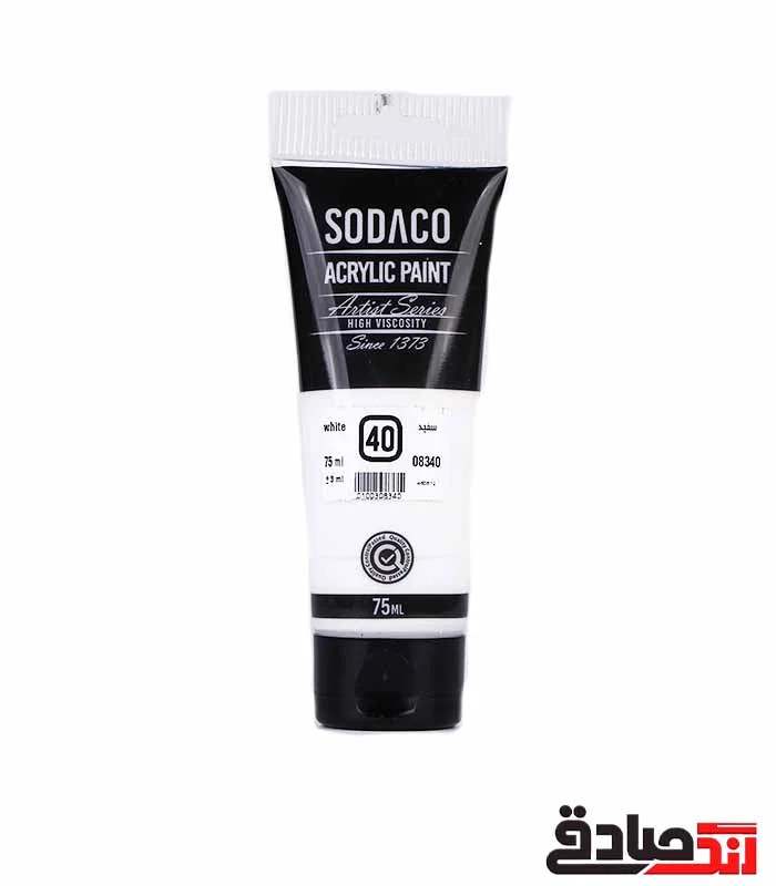 147 اکریلیک سفید ۷۵ میل سوداکو 40 - Image 1