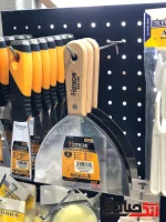 کاردک استیل دسته چوبی هوچی 15 سانتی - Image 3