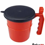 لیوان رنگ درب دار ماکو