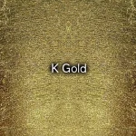 ورق طلا استیل کد K Gold  فناچی (100 عددی)