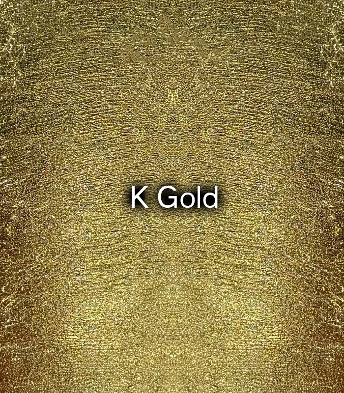 K gold ورق طلا استیل کد K Gold فناچی (1000 عددی) - Image 1