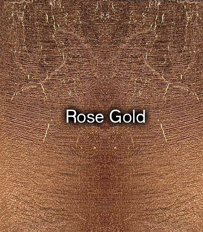 rosegold ورق طلا استیل کد Rose Gold فناچی (1000 عددی) - Image 1