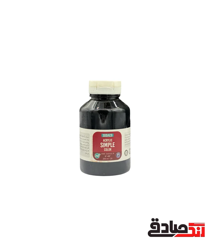 250 مشکی اکریلیک 250 میل مشکی سوداکو - Image 1