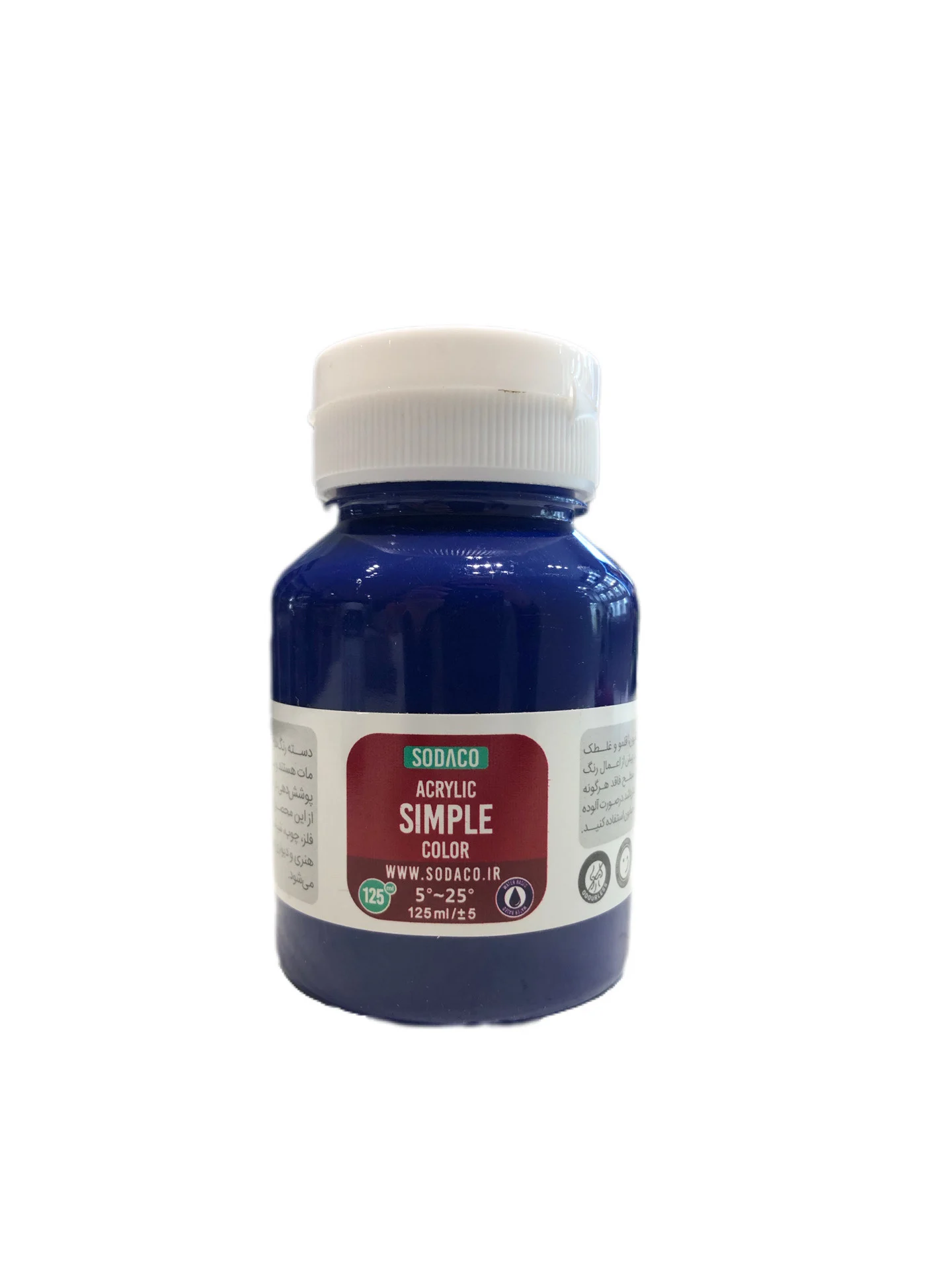 Background Eraser (24) اکریلیک آبی 125 میل سوداکو - Image 1