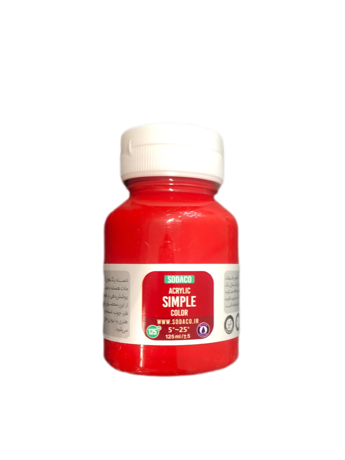 Background Eraser (8) اکریلیک قرمز 125 میل سوداکو - Image 1