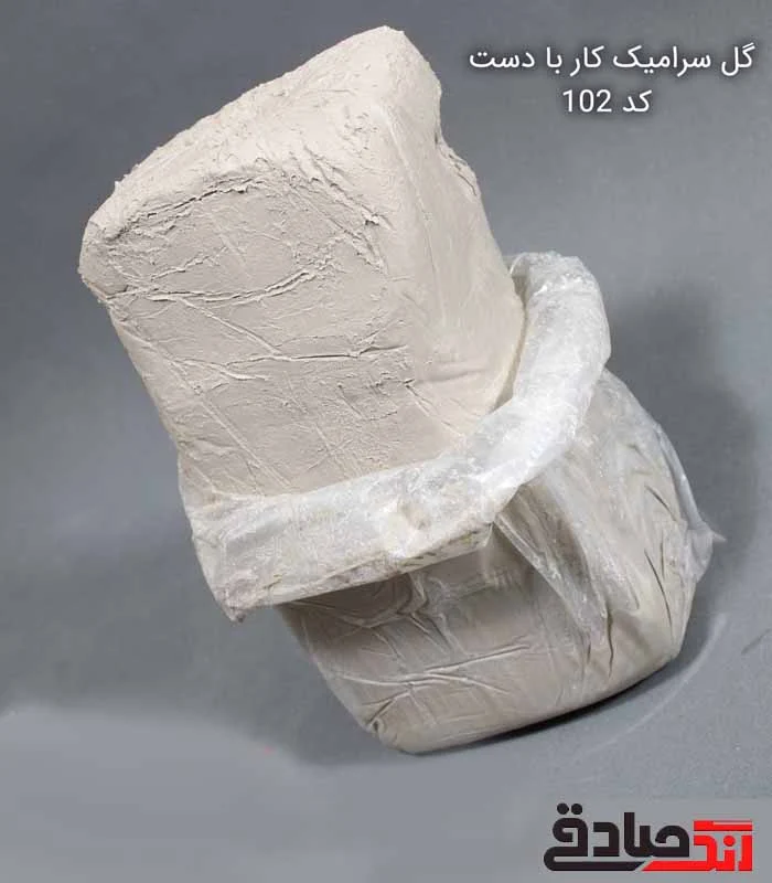 102 گل سرامیک کار با دست 10 کیلویی کد 102 - Image 1