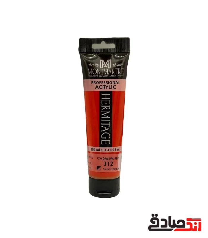 WhatsApp Image 2025-12-10 at 10.50.44 (3) اکریلیک تیوپی مونمارت 100 میل کد 312 CADMIUM RED - Image 1