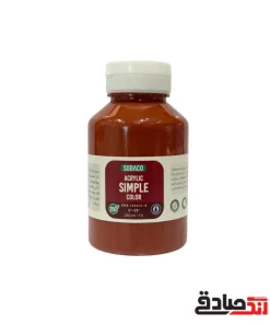 اکریلیک 250 میل زرشکی سوداکو