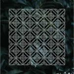 شابلون طرح داماسک کد D07 نقشینو