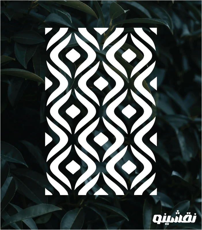 D08 WEB شابلون طرح داماسک کد D08 نقشینو - Image 1