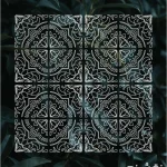 شابلون طرح داماسک کد D12 نقشینو