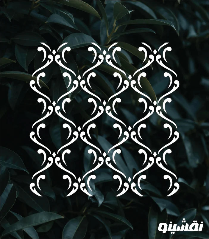 D13 WEB شابلون طرح داماسک کد D13 نقشینو - Image 1