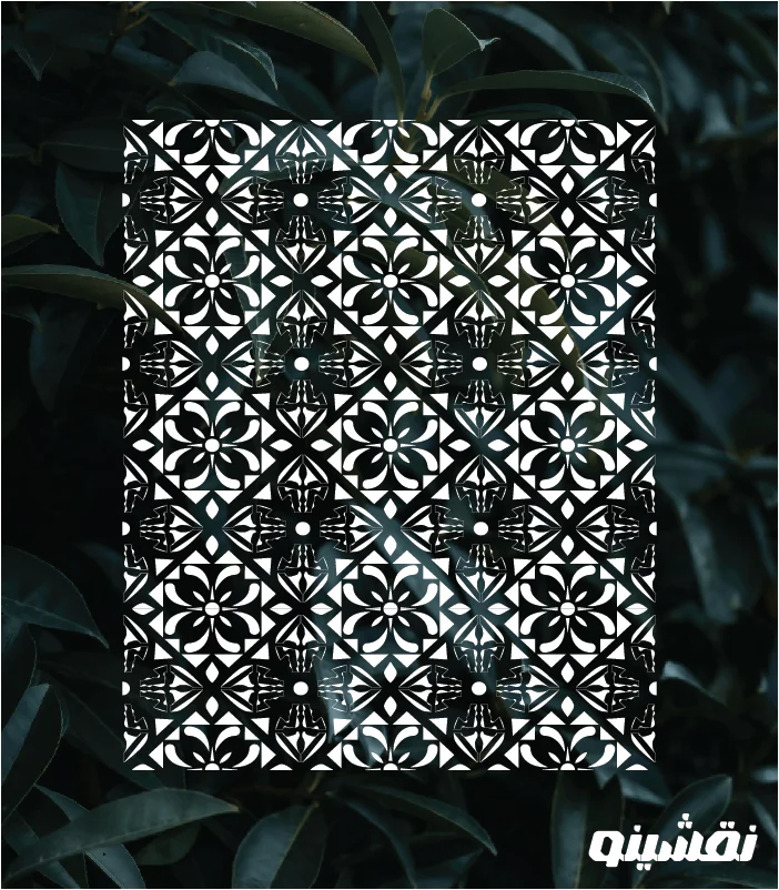 D14 WEB شابلون طرح داماسک کد D14 نقشینو - Image 1