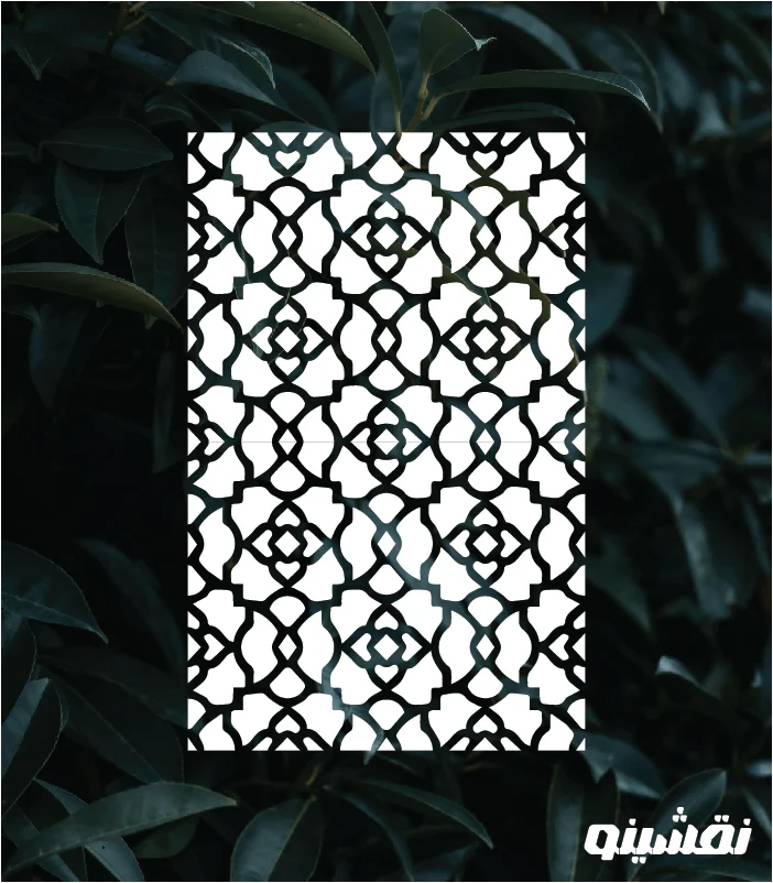 D18 WEB شابلون طرح داماسک کد D18 نقشینو - Image 1