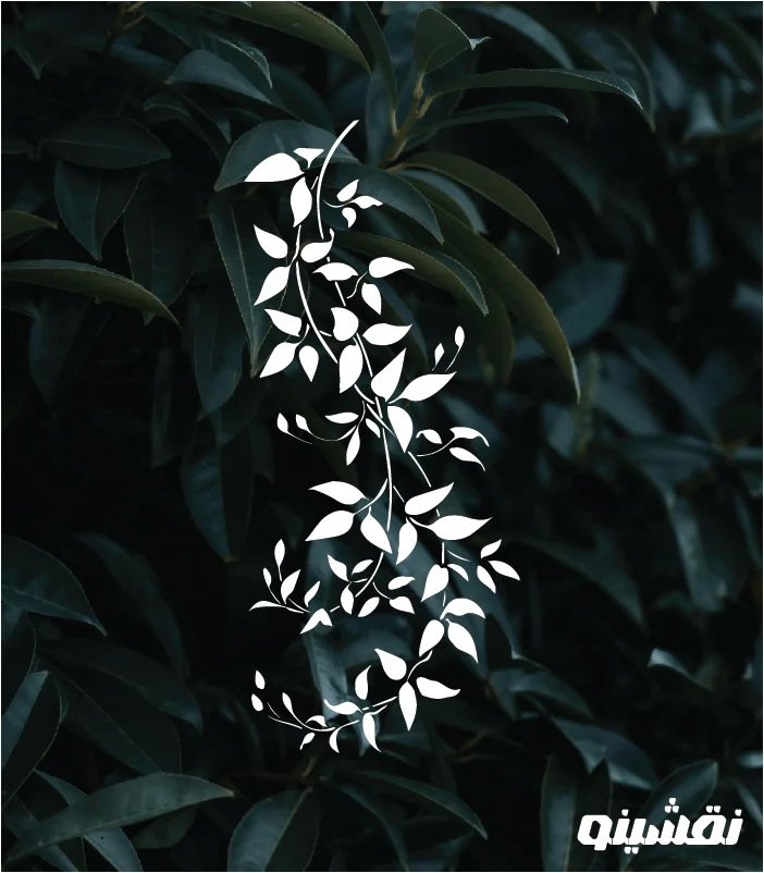 G09 WEB شابلون طرح گل و گیاه کد G09 نقشینو - Image 1