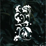 شابلون طرح گل و گیاه کد G14 نقشینو