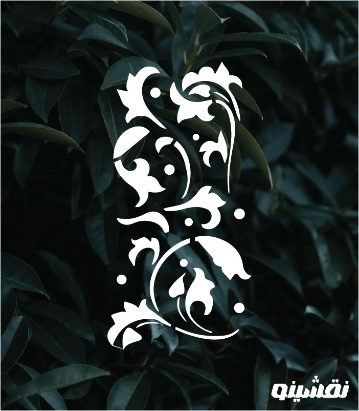 G14 WEB شابلون طرح گل و گیاه کد G14 نقشینو - Image 1