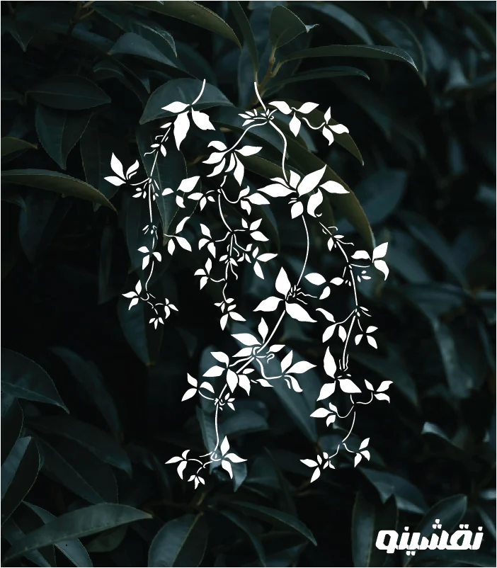 G16 WEB شابلون طرح گل و گیاه کد G16 نقشینو - Image 1