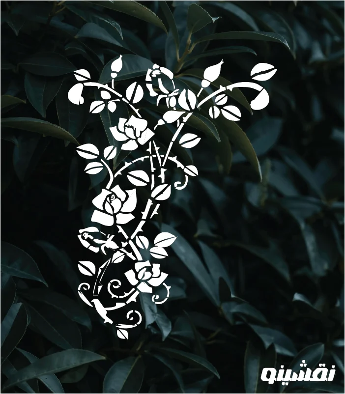 G17 WEB شابلون طرح گل و گیاه کد G17 نقشینو - Image 1