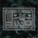 شابلون طرح لیپان آرت کد LA02 نقشینو