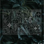 شابلون طرح لیپان آرت کد LA10 نقشینو