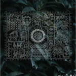 شابلون طرح لیپان آرت کد LA11 نقشینو