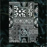 شابلون طرح لیپان آرت کد LA12 نقشینو