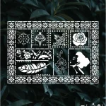 شابلون طرح لیپان آرت کد LA16 نقشینو