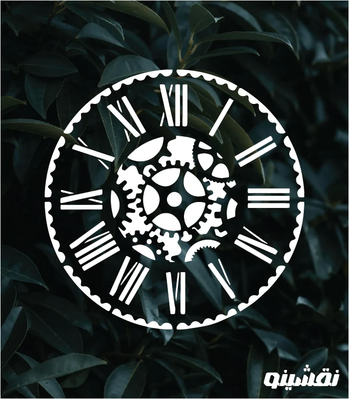 S01 WEB شابلون طرح ساعت کد S01 نقشینو - Image 1