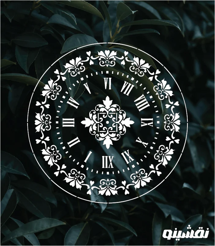 S02 WEB شابلون طرح ساعت کد S02 نقشینو - Image 1