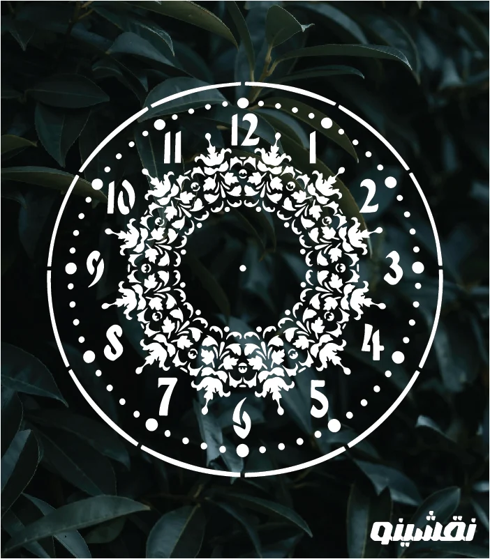 S03 WEB شابلون طرح ساعت کد S03 نقشینو - Image 1