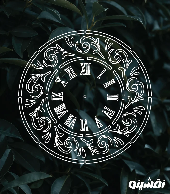 S05 WEB شابلون طرح ساعت کد S05 نقشینو - Image 1