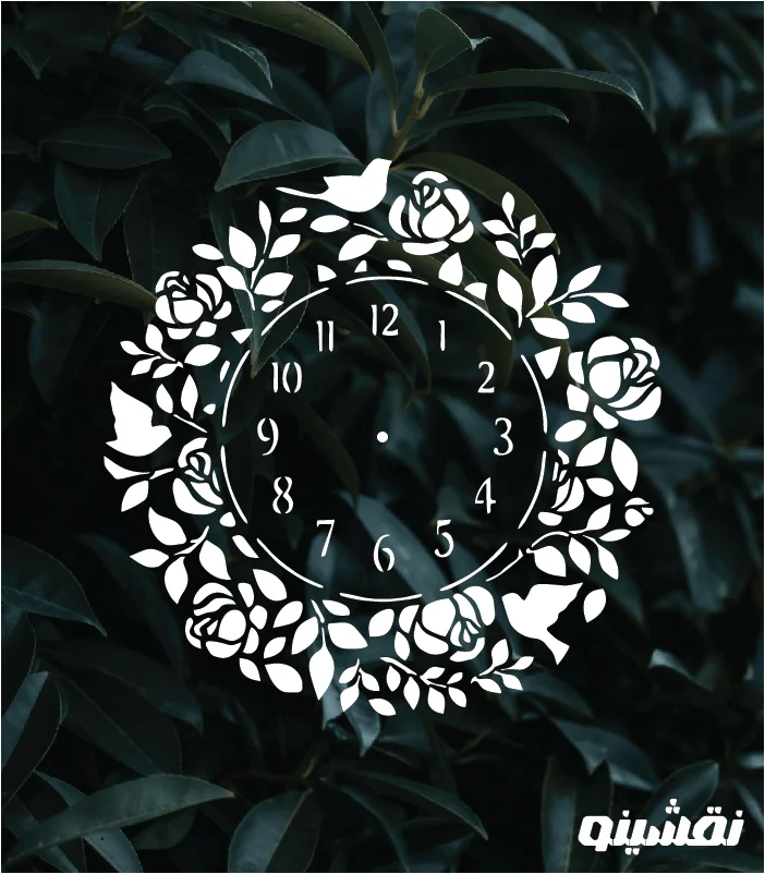 S06 WEB شابلون طرح ساعت کد S06 نقشینو - Image 1