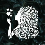 شابلون طرح تابلو کد TB06 نقشینو