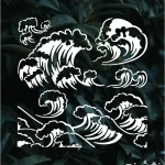 شابلون طرح تابلو کد TB09 نقشینو