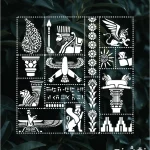 شابلون طرح لیپان آرت کد LA07 نقشینو