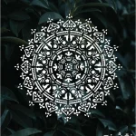 شابلون طرح ماندلا کد M16 نقشینو