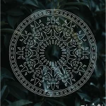 شابلون طرح ماندلا کد M20 نقشینو