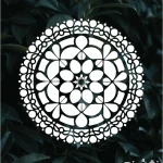 شابلون طرح ماندلا کد M22 نقشینو