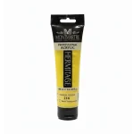 اکریلیک تیوپی مونمارت 100 میل  کد 214 primary yellow