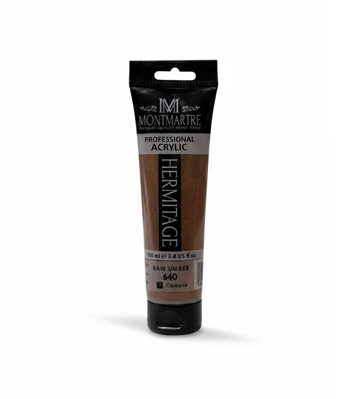 640 اکریلیک تیوپی مونمارت 100 میل کد 640 RAW UMBER - Image 1