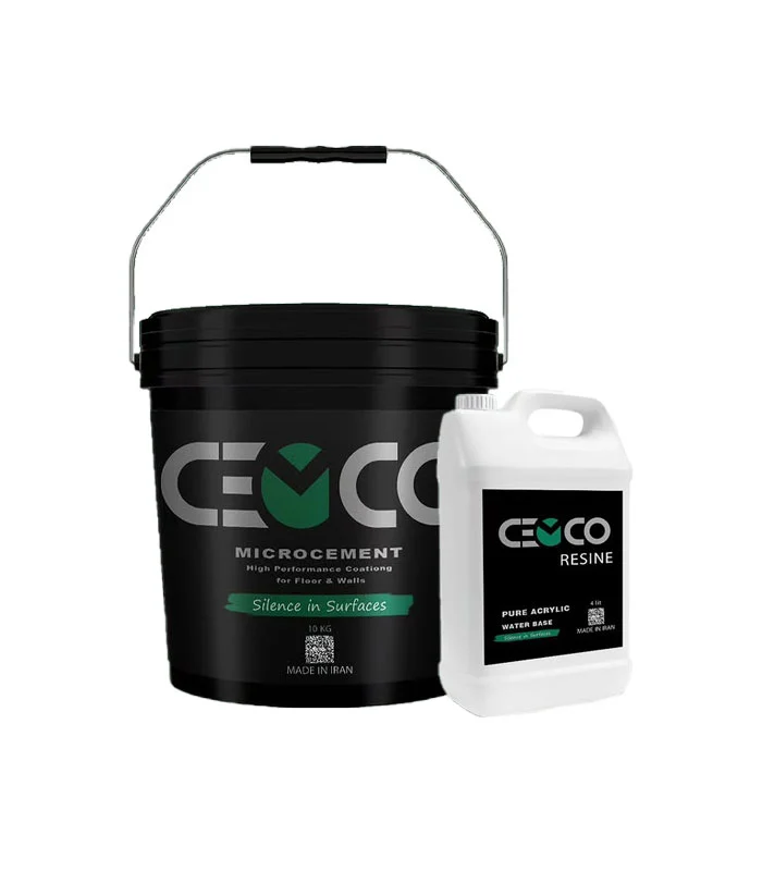 microcement-cemco میکروسمنت پودری دو جزیی