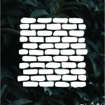 شابلون طرح آجر کد AR09 نقشینو